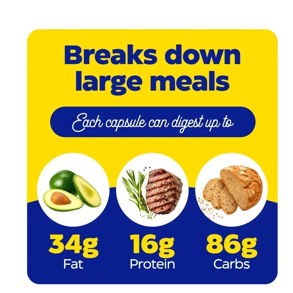 Suplemento de suporte digestivo Enzymedica Digest Gold - 240 unidades - Imagem 4 de 4