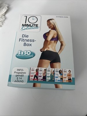 10 Minute Solution - Die Fitness-Box [5 DVDs/NEU/OVP] 5 x 50 Minuten 