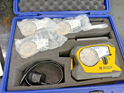 Brady Label Printer Kit Industrial Label Maker With Case (Bundle)
