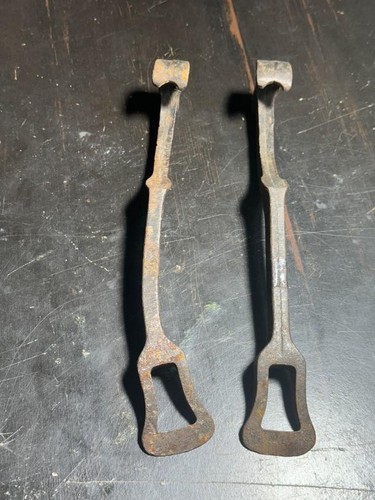 2 ELKHART Brass Mfg. Co. Hydrant/Spanner Wrench Multi Tool No. 464 PAT 1925 - Picture 9 of 11