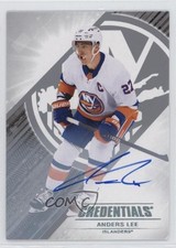 2024-25 Upper Deck Credentials Auto Anders Lee #94