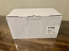 218A 218X Toner Cartridges 4 Pack Replacement for HP 218A Cartridges