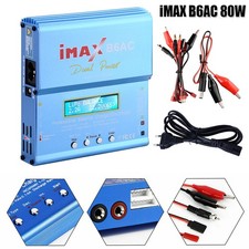 IMAX B6AC 80W Netzteil Ladegerät LCD RC Lipo NiMh Akku Batterie Balance Charger