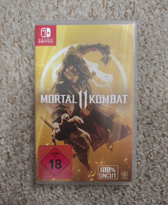 Mortal Kombat 11 Nintendo Switch PAL USK 18 100% Uncut Online 2019