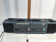Vintage Hifi Radio Cassette Player Boom Box AM/FM GPX Model C948