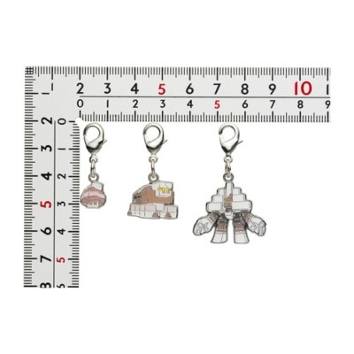 PC92 Pokemon Center Nacli,Naclstack,Garganacl Metal key chain