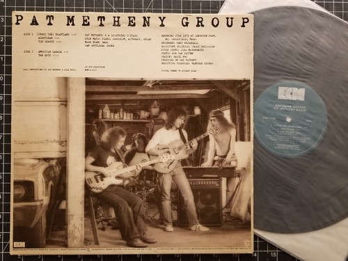 PAT METHENY GROUP American Garage LP 1979 1ST PRESS Vinyl RL BOB LUDWIG Fusion - Picture 4 of 4