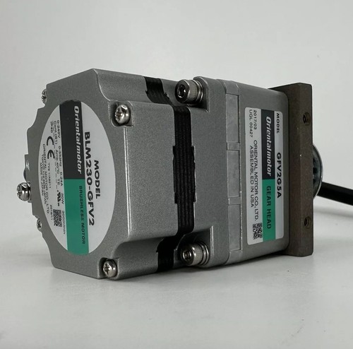 NEW Oriental Motor BLM230-GFV2 Brushless DC Motor & GFVG5A Gear Head - Picture 9 of 11