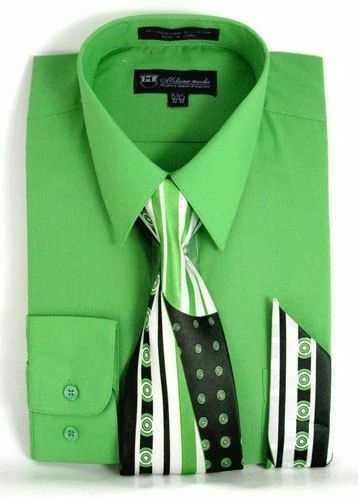 Green Dress Shirts for Men for sale - eBay