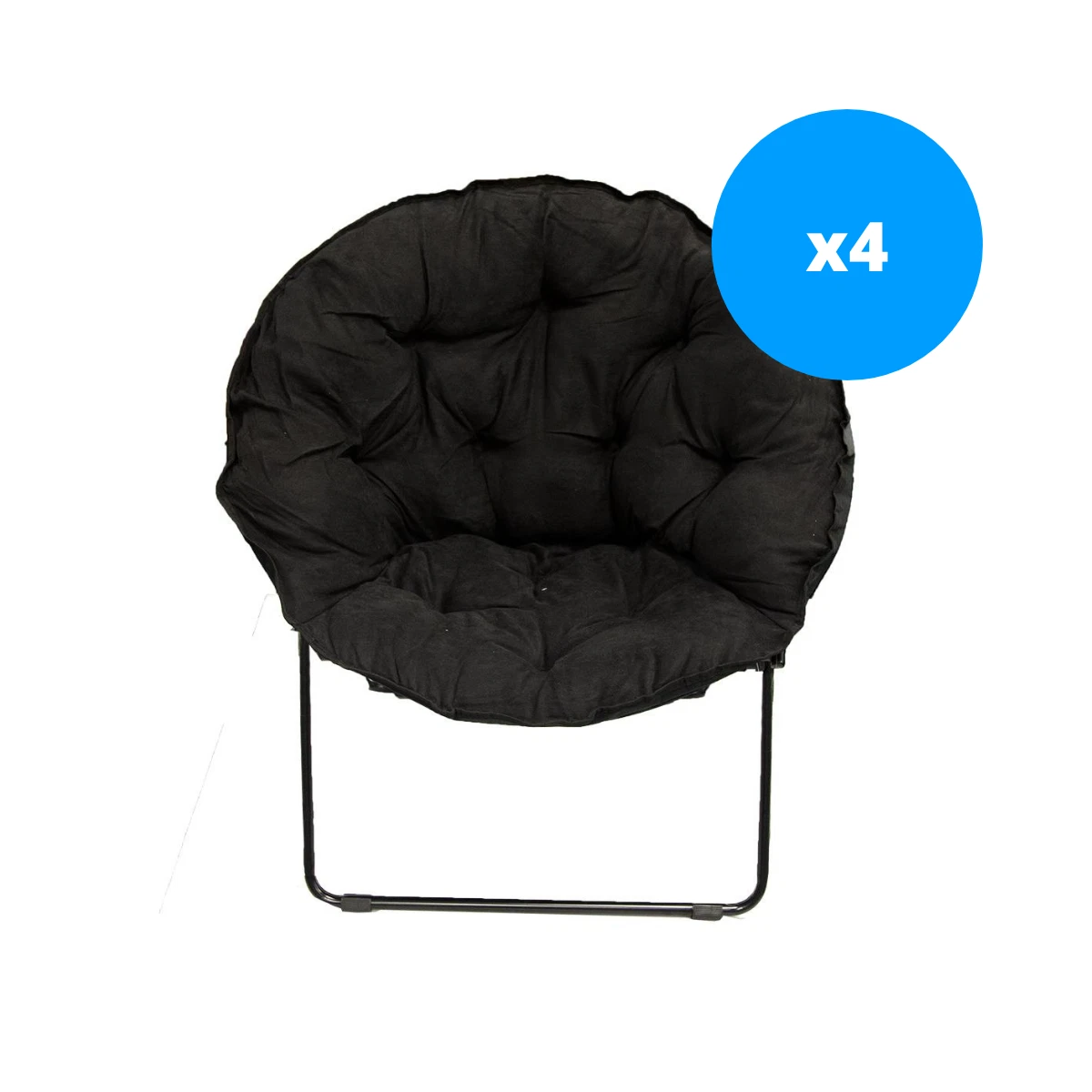 Dish chair black hot sale