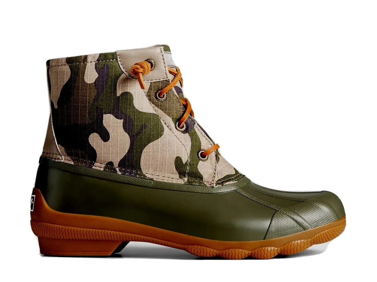 Sperry duck boots womens pink sale