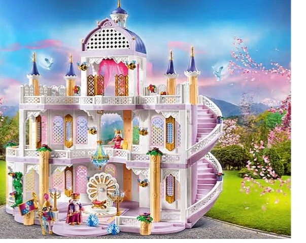 Playmobil fairy castle sales