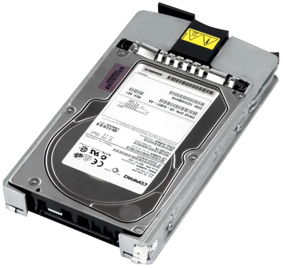 Hard Compaq 286712-002 73GB 10000U/Min SCSI U160 8MB BD07265A22 3.5'' Inch - Image 3 of 3