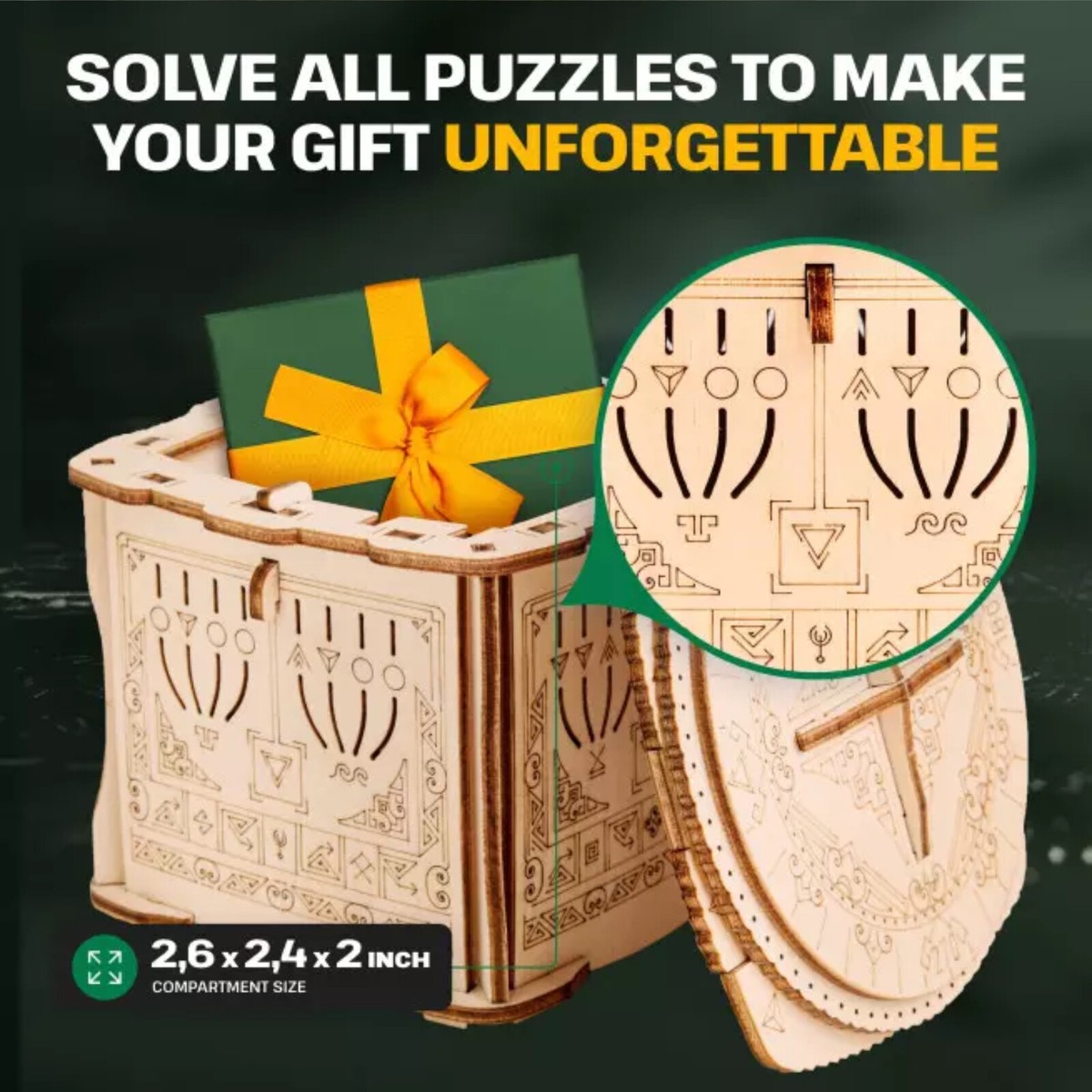 Secret Lock Box - ESC Welt - Puzzle Gift Box | eBay