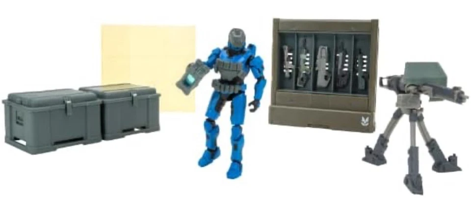 Halo 4 Hero Mission Action Figure Elite 28 Piece Set - Image 3 of 4
