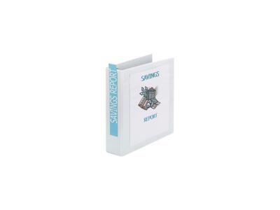 Avery 19701 Showcase Reference View Binder, 2'' Capacity, White
