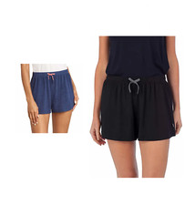 NWoT Jane and Bleecker Women's Sleep Short 2-Pack Blue/Black Size S 32 9A208