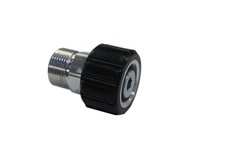 Pressure Washer Adapter M22 Male 14mm id x M22 15mm ID Female Coupler