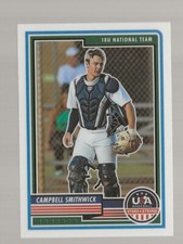 V80b) 2023 Panini USA Baseball Stars and Stripes Campbell Smithwick RC #15