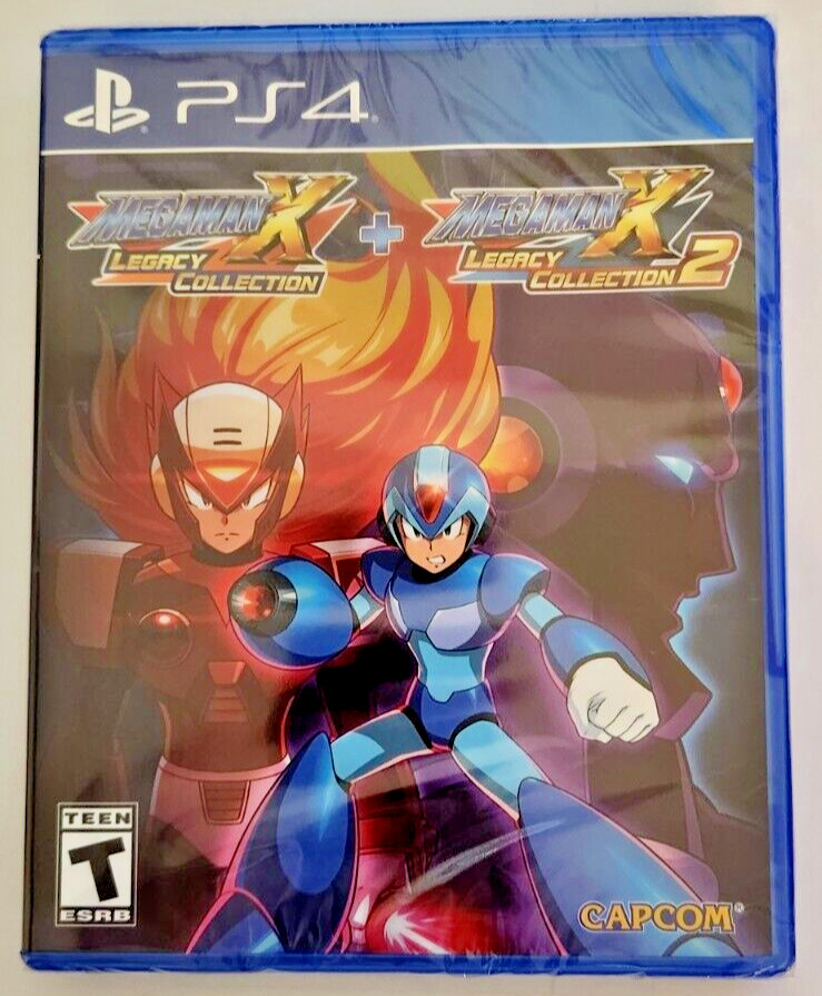 Mega Man X: Legacy Collection 1 + 2 PS4 Brand New Game Special (2018 Platform)