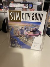 SimCity 2000:, 1994, Big Box, New  Sealed Vga Graded 80 Win 3.1 Maxis