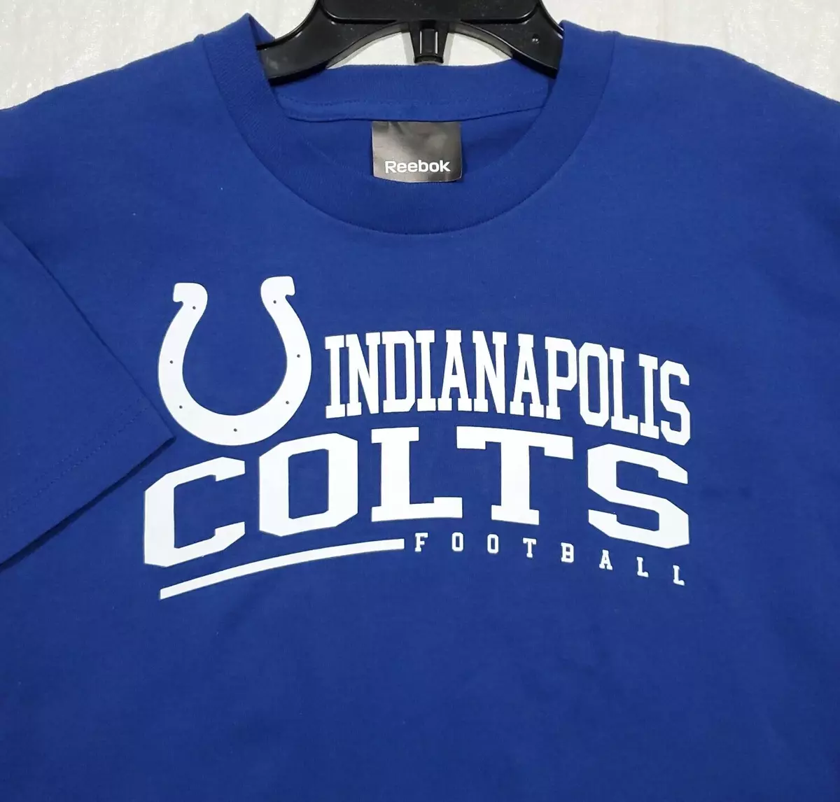 Indianapolis Colts Youth Boys T Shirt Size L Large Reebok New NWT