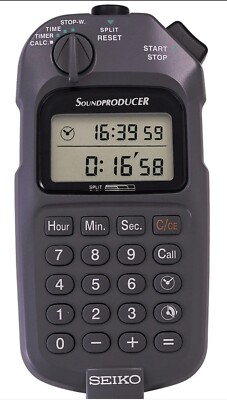 Watch Seiko Sound Producer SEIKO Sound Producer ストップウォッチ