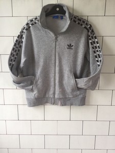 grey adidas sweatshirt womens
