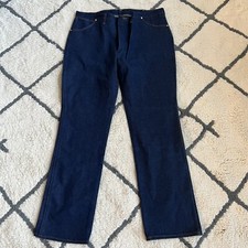 Vintage Wrangler Denim Jeans Cowboy Cut Made USA Men  s Sz 42 X 34 New wo Tags