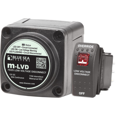 Blue Sea Systems 7635-Bss M-Lvd Low Voltage Disconnect 12Vdc