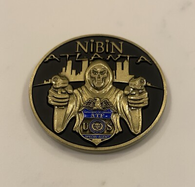 ATLANTA FD NIBIN ENFORCEMENT TEAM CHALLENGE COIN