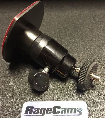 Flat Surface Mount Omni Pan Tilt Swivel Head 3m Adhesive Tripod Camera Adapter