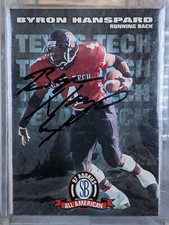 BYRON HANSPARD SB 97 ROOKIES IP SIGNED CARD