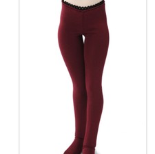 Stockings for 17 inch doll MSD - Single Hue Panty Stocking Wine 