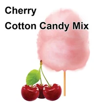 CHERRY COTTON CANDY FLAVOR mix w/ SUGAR FLAVORING FLOSSINE FLAVORED FAIRY FLOSS