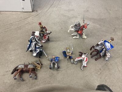 SCHLEICH & PAPO MEDIEVAL HORSE/STEEDS Knights
