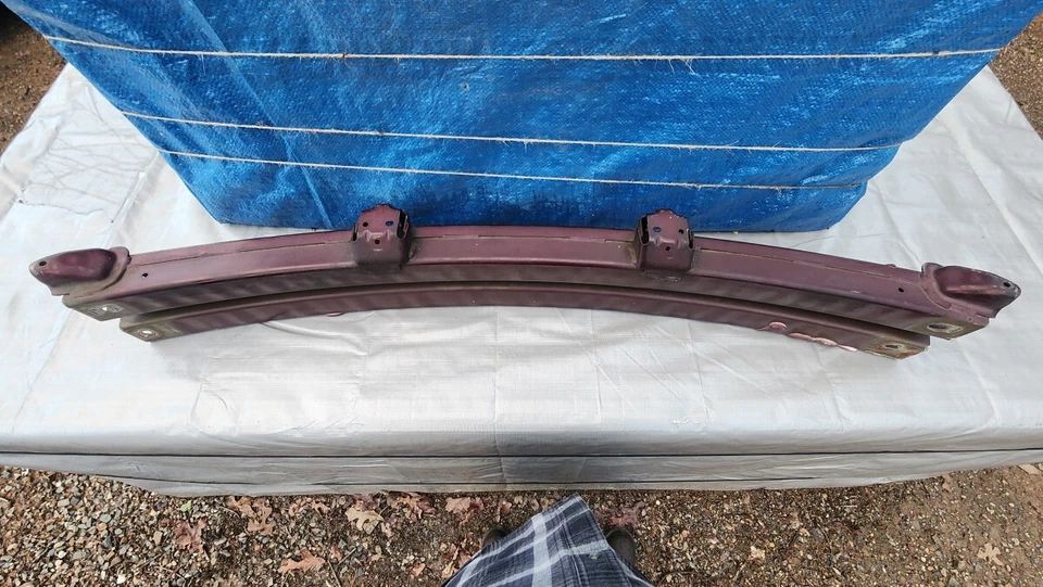 Lincoln MKS 2009 2010 2011 2012 parachoques trasero refuerzo OEM Foto 3 de 4