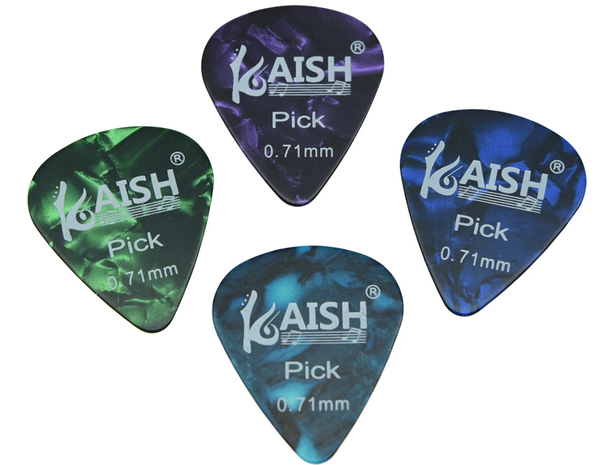 Pack of 60 Guitar Pick Picks 0.71mm Medium Celluloid Guitar