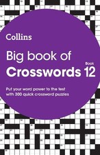 Collins Puzzles Big Book of Crosswords 12 (Libro de bolsillo) Crucigramas Collins