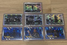 7 Card Lot - Lewis Hamilton + Max Verstappen Ray Waves & 3 Hamilton Sapphire F1 