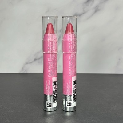 2 PACK Neutrogena Color Stick, Pink Grapefruit #140, 0.011 oz NEW SEALED