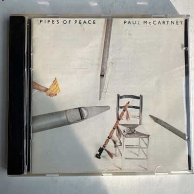 Paul McCartney Pipes of Peace LP Vinyl (Michael Jackson) Gatefold VG+