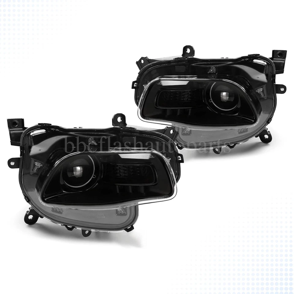 Front Bumper Halogen Headlight Head Lamp For Jeep Cherokee 2014-2018 Left&Right - Image 2 of 4