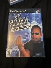WWF SmackDown: Just Bring It (2001) PlayStation 2 PS2 Complete CIB 