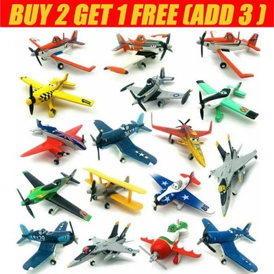 DISNEY MODEL CAR New Disney Pixar Plane No.7 Dusty Crophopper 1:45 Diecast Model Skipper Toy Gift