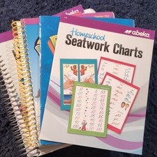 Abeka Language Arts 2 Homeschool Lesson Plans, Phonics & LA Key, Charts & Skills