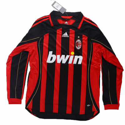 AC Milan Home Long Sleeve Jersey 2006/07 SIZE L | eBay