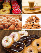 Donut Cutter, 3.5 Inch Stainless Steel Doughnut Cutter with Soft Grip Handle