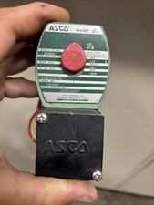 1/2" Asco Red-Hat II jST8222GO47 Solenoid Valve 2-Way in very good condition
