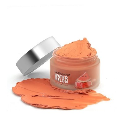 FACESCANADA Watermelon Fresh Glowy Clay Gesichtsmaske, 50g